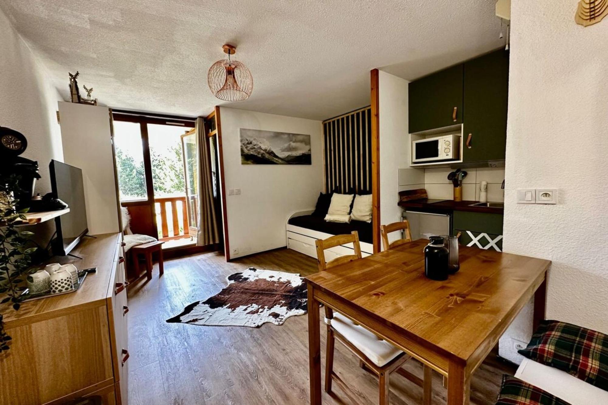 The Edelweiss- Renovated Studio For 4 People! Chamrousse Exterior photo